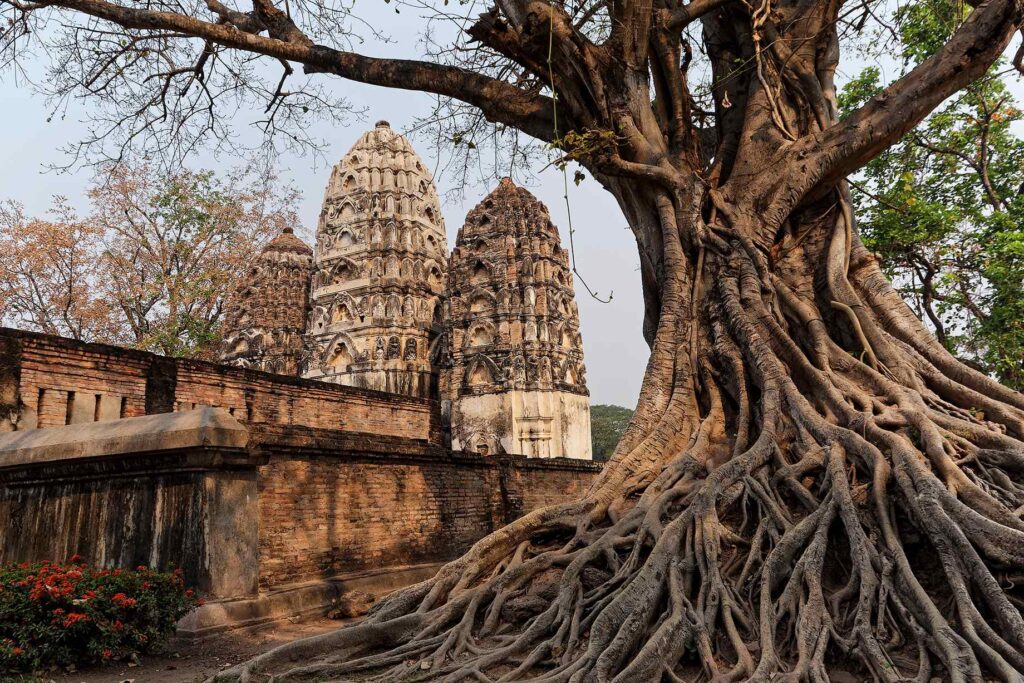 photo d'un temple en Thailande