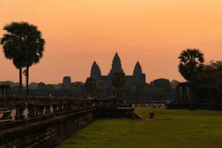 angkor-wat-au-petit-matin La photo du thème Angkor : le temple de Angkor wat